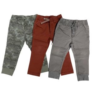 3 Pairs, Cat & Jack Target Toddler Chinos Size 2t